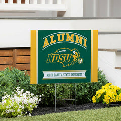 North Dakota State University Coroplast Yard Sign Alumni - Collegiate Home