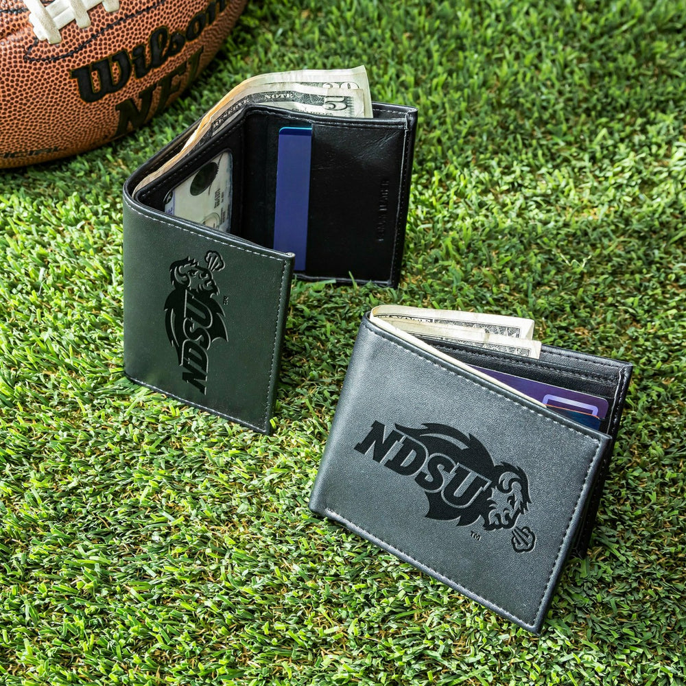 North Dakota State University, Bi-Fold and Tri-Fold Wallet Gift Set, B - Collegiate Home