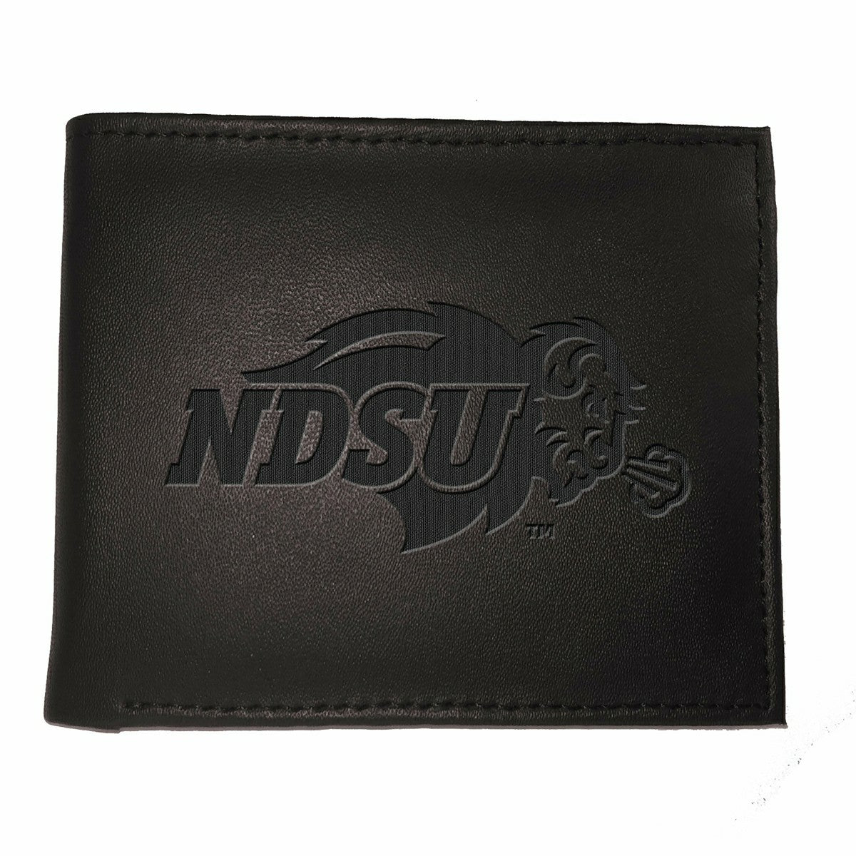 North Dakota State University, Bi-Fold Wallet, Black - Collegiate Home