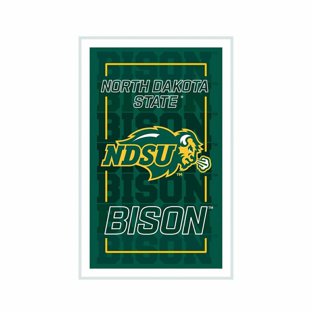 North Dakota State University College Rectangle Neolite LED Decor - Collegiate Sale Home
