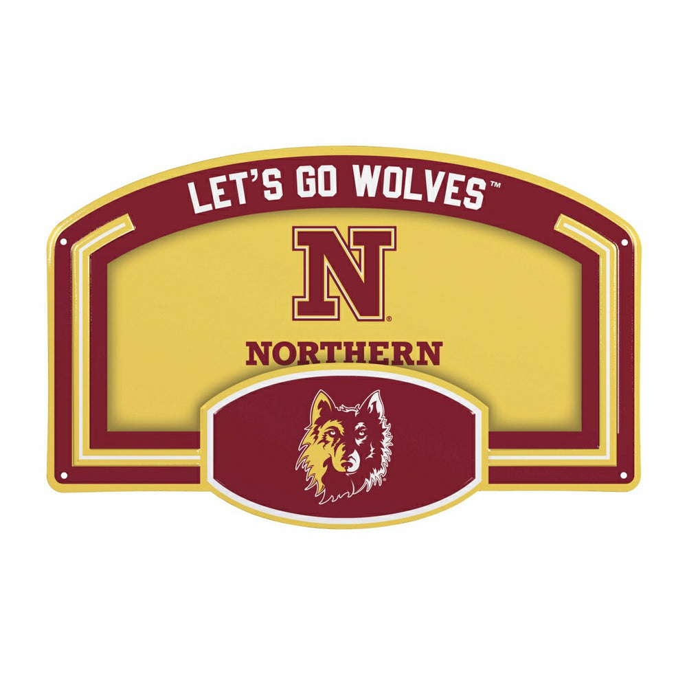 Northern State University USA Embossed Steel Wall Sign, 11" x 17" - Collegiate Home