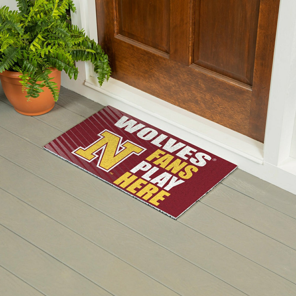 Northern State University Fan Mat, 28"x16" - Collegiate