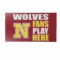 Northern State University Fan Mat, 28"x16" - Collegiate