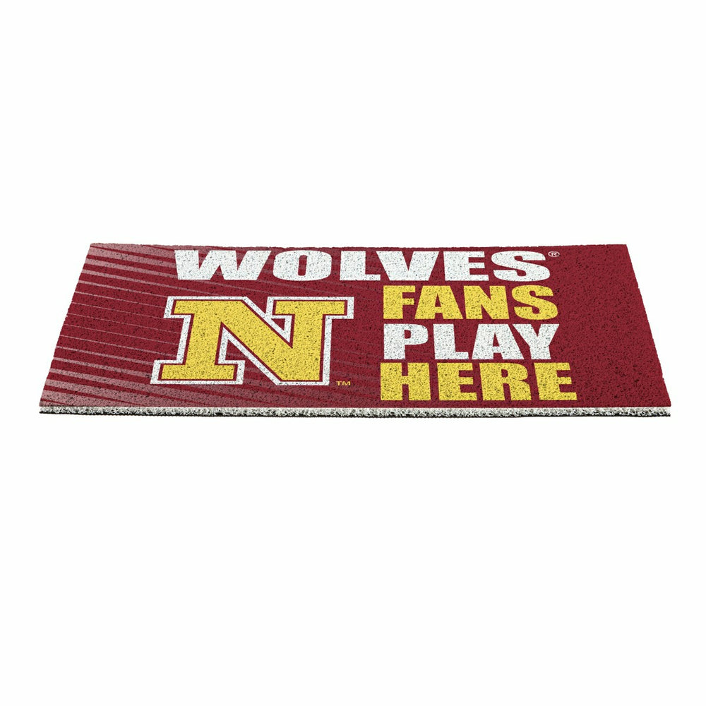 Northern State University Fan Mat, 28"x16" - Collegiate