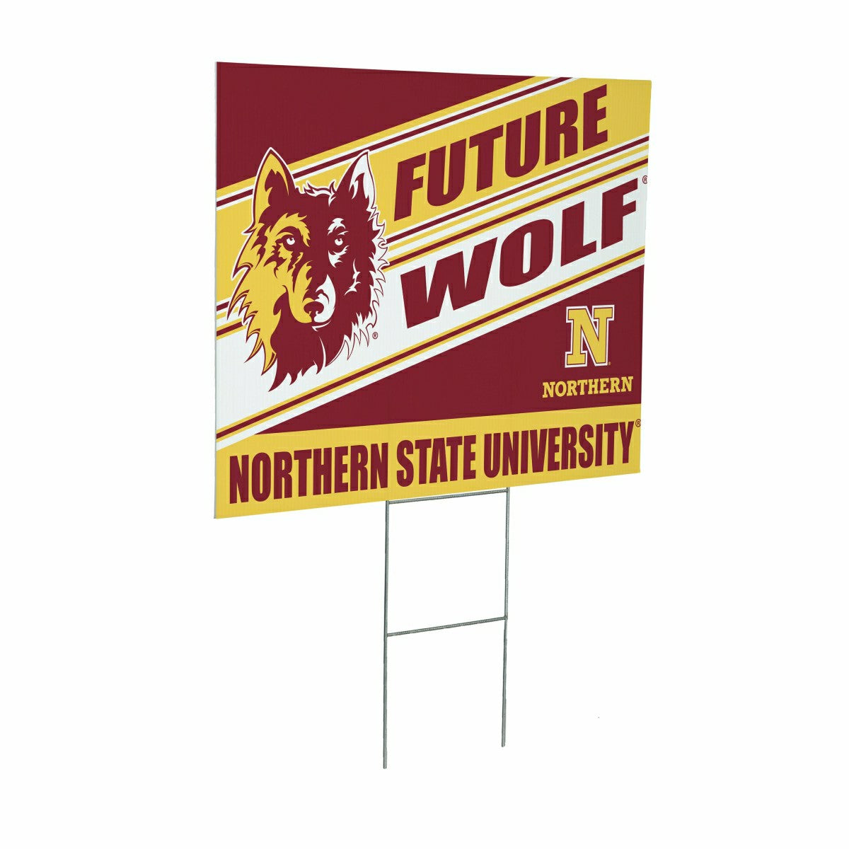 Northern State University Coroplast Yard Sign, Future Student - Collegiate Home
