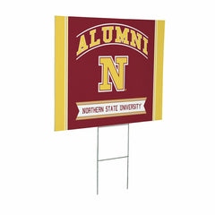 Northern State University Coroplast Yard Sign Alumni - Collegiate Home