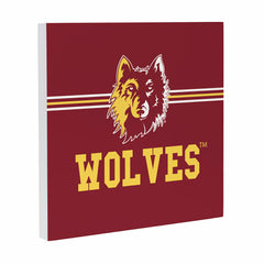 Northern State University Wood Wall Sign, 12x12 - Collegiate Home