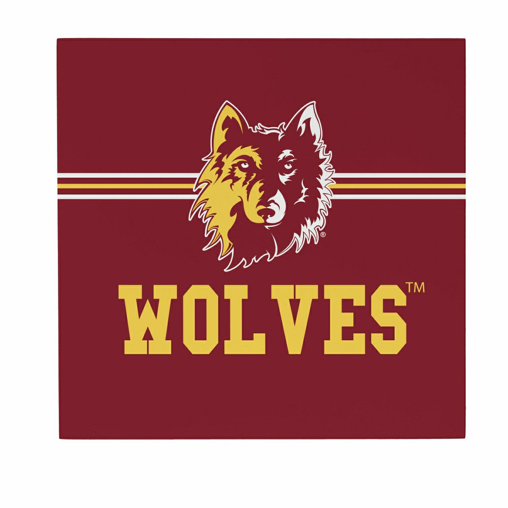 Northern State University Wood Wall Sign, 12x12 - Collegiate Home