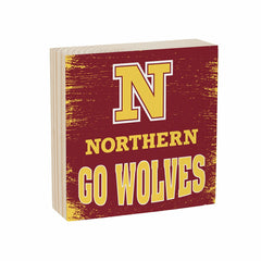 Northern State University Plock, Down Home Fans, 6x6 - Collegiate Home