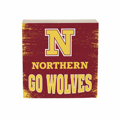 Northern State University Plock, Down Home Fans, 6x6 - Collegiate Home