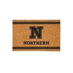 Northern State University Large One Color Coir Mat, 36"x24" - Collegiate