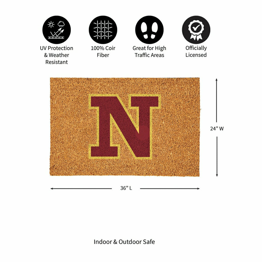 Northern State University Large Full Color Coir Mat, 36"x24" - Collegiate