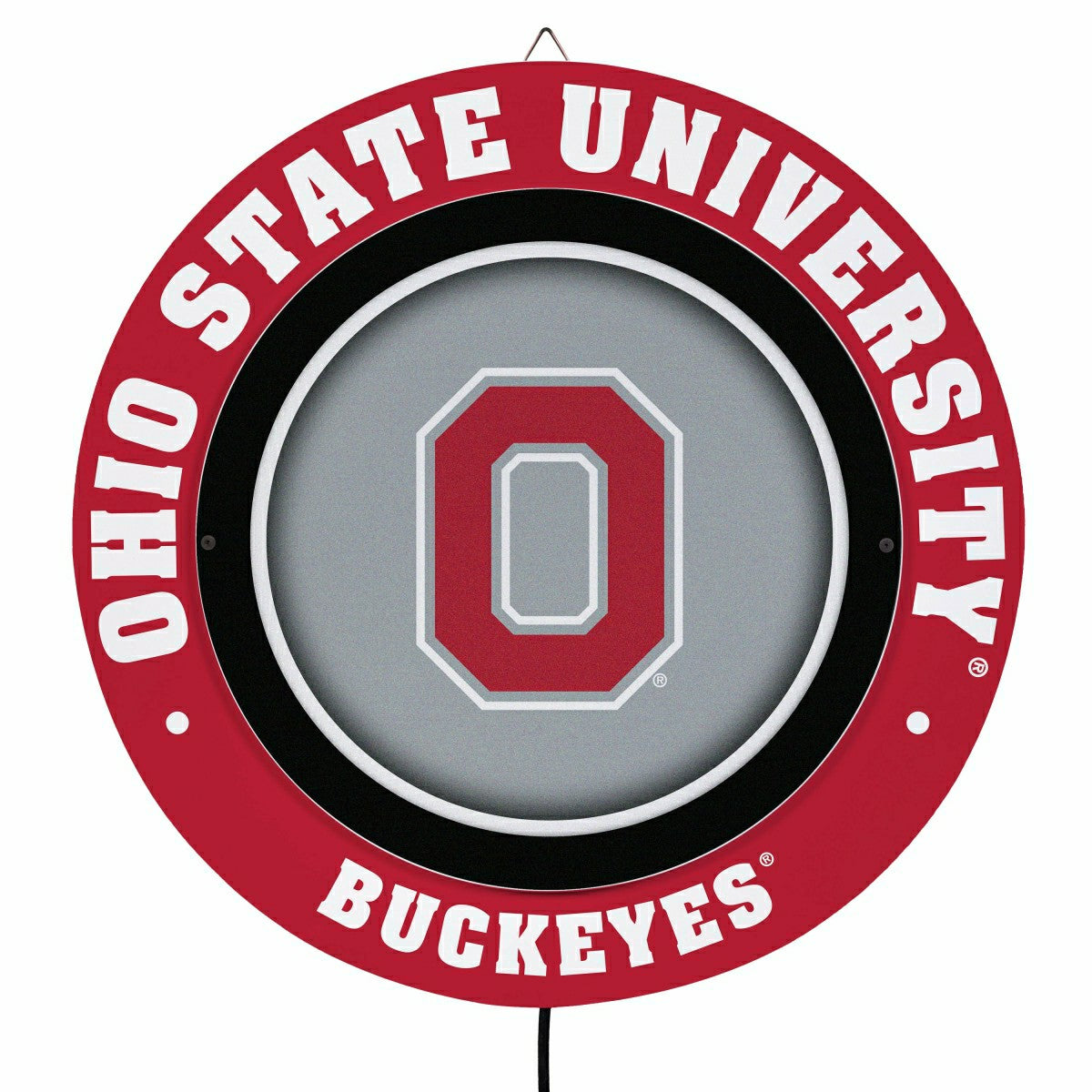 Ohio State University, Metal Lite, Round - Collegiate