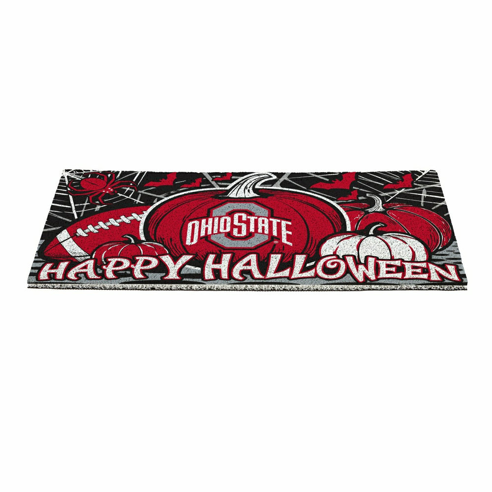 Ohio State University Halloween PVC Mat, 28"x16" - Collegiate