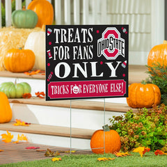 Ohio State University Yard Sign, Halloween Treats for Fans - Collegiate Home