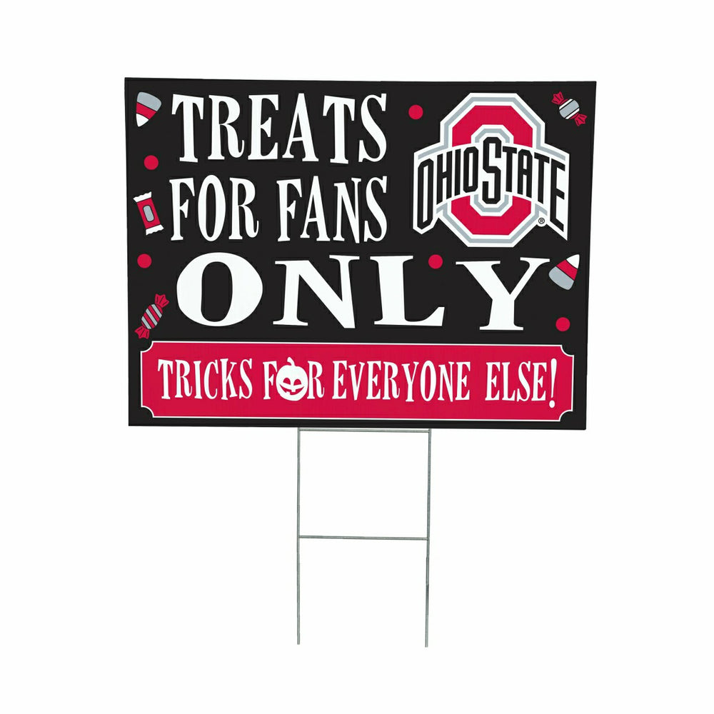 Ohio State University Yard Sign, Halloween Treats for Fans - Collegiate Home
