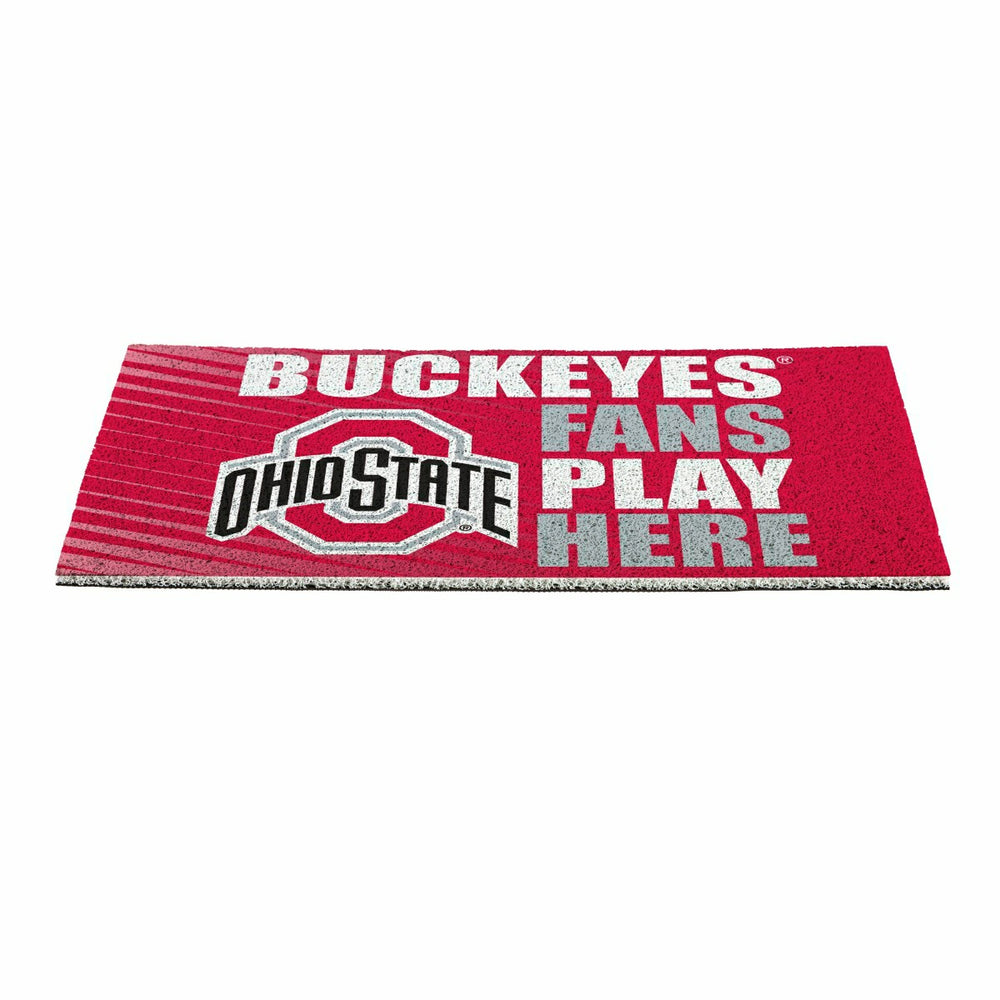 Ohio State University Fan Mat, 28"x16" - Collegiate
