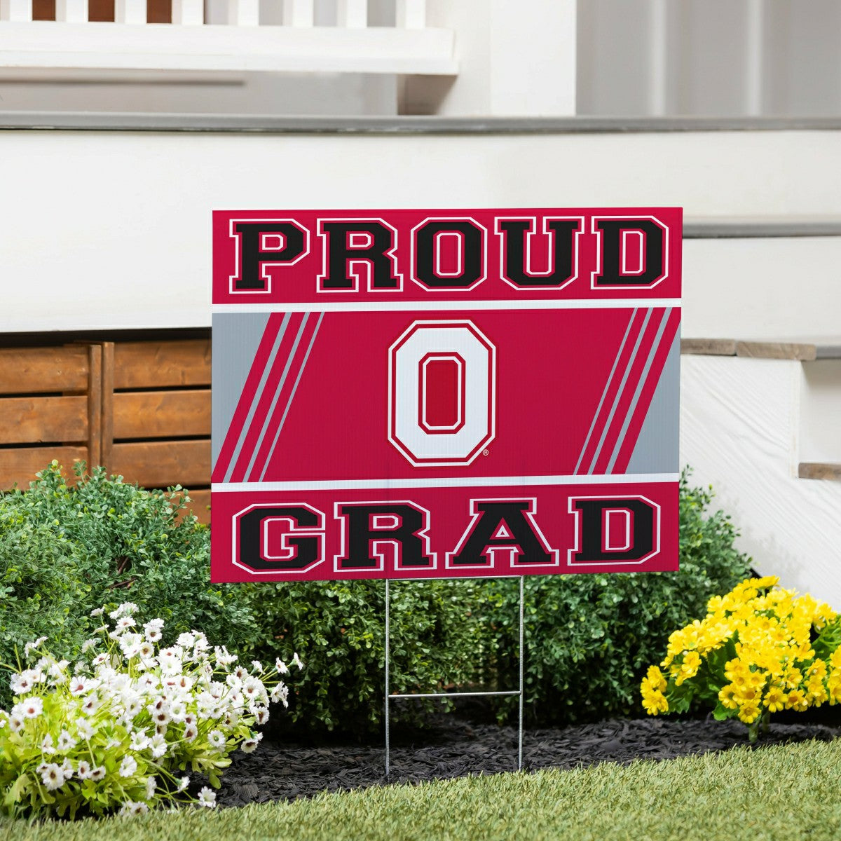 Ohio State University Coroplast Yard Sign Graduate - Collegiate Home