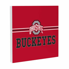 Ohio State University Wood Wall Sign, 12x12 - Collegiate Home