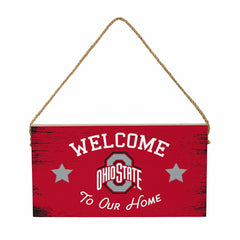 Ohio State University Wood Wall Sign, 6x11 - Collegiate Home