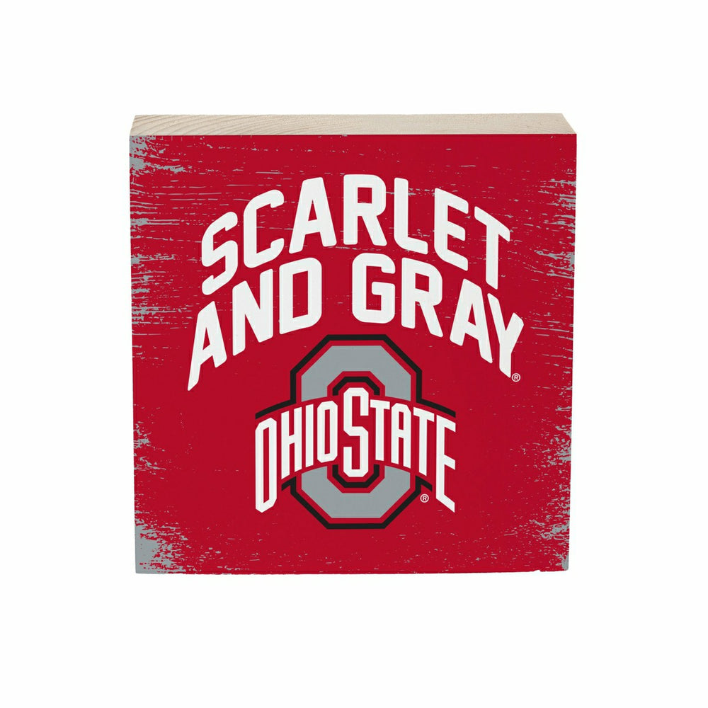 Ohio State University Plock, Down Home Fans, 6x6 - Collegiate Home