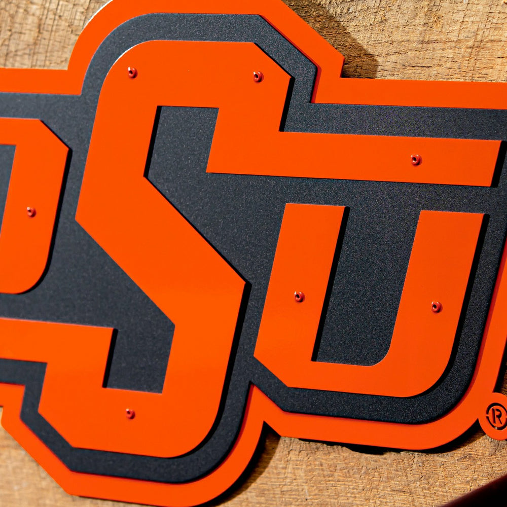 Oklahoma State University Premier Metal Wall Art - Collegiate Home