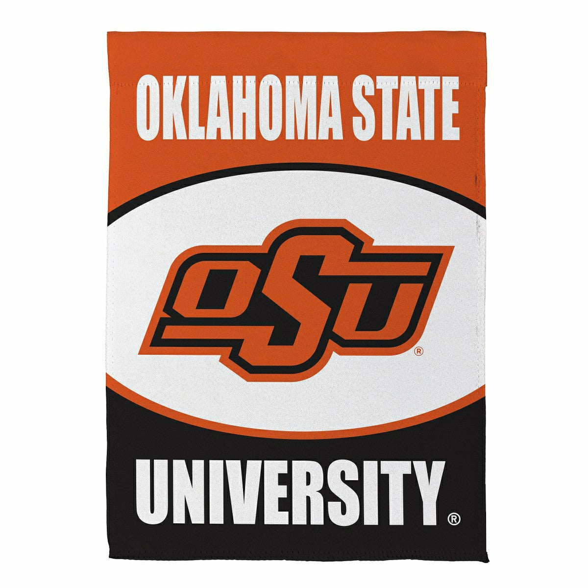 Oklahoma State University Suede Garden Flag - Collegiate Home