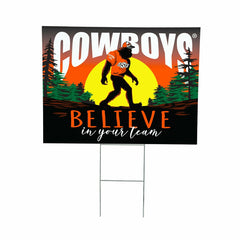 Oklahoma State University Yard Sign, Bigfoot - Collegiate Home