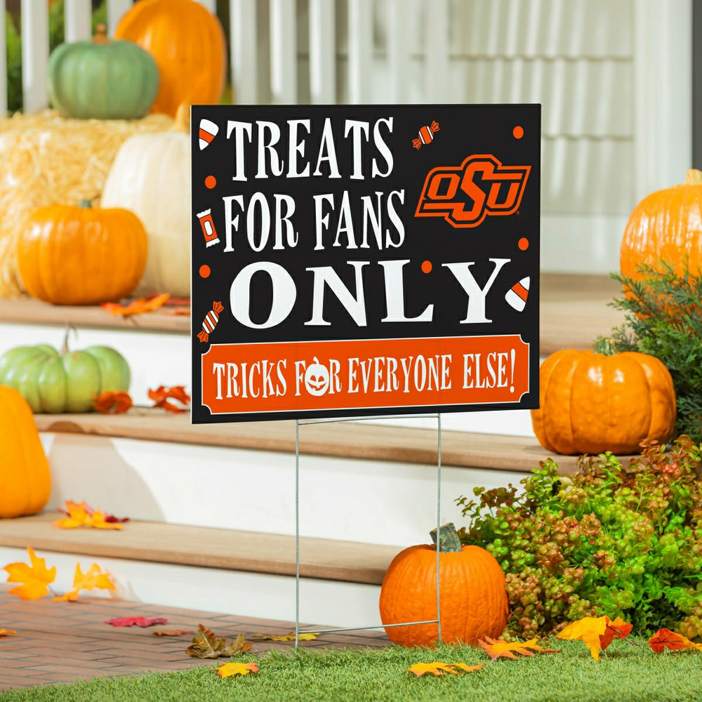 Oklahoma State University Yard Sign, Halloween Treats for Fans - Collegiate Home