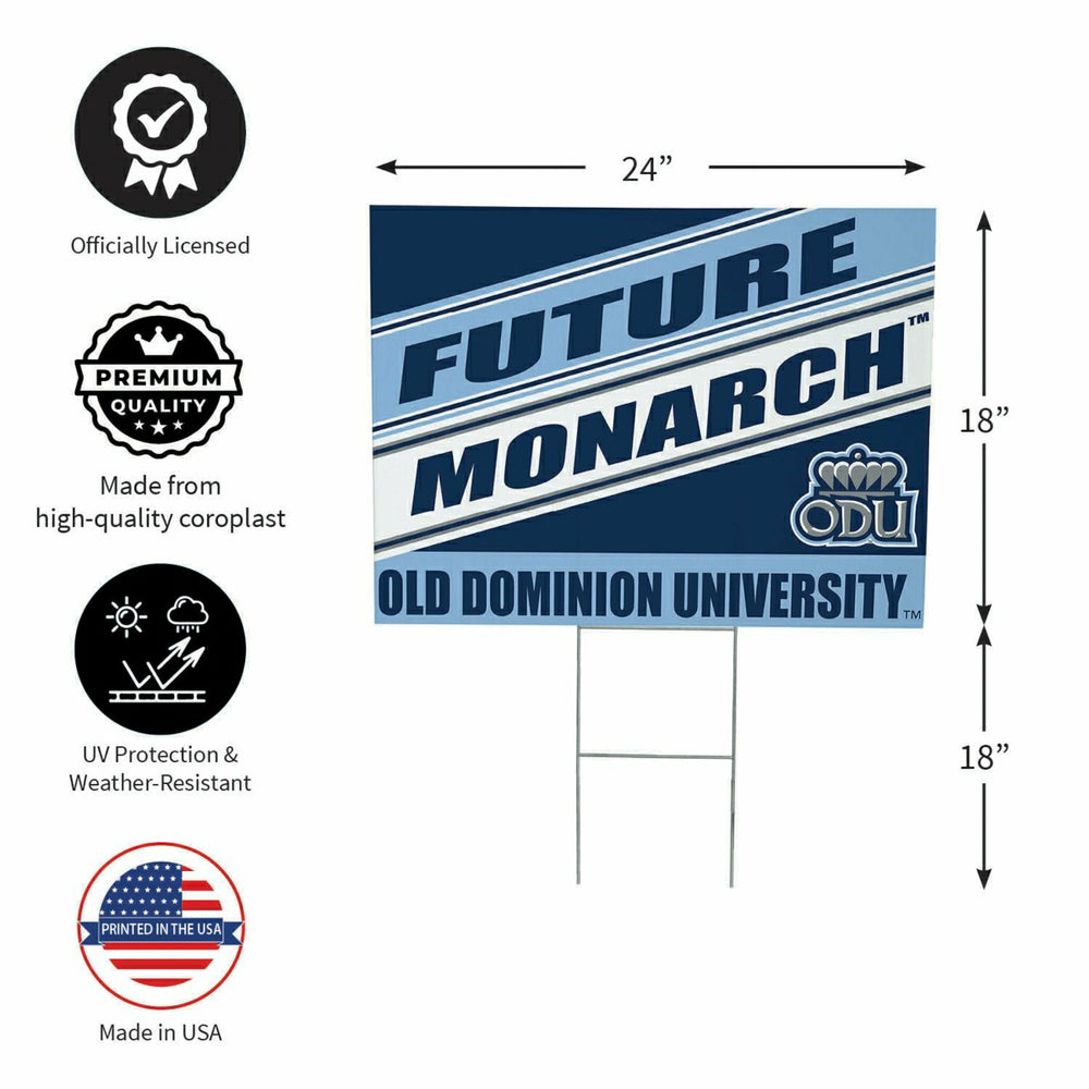 Old Dominion University Coroplast Yard Sign, Future Student - Collegiate Home