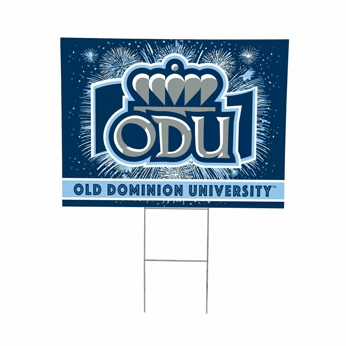 Old Dominion University Yard Sign, Patriotic - Collegiate Home