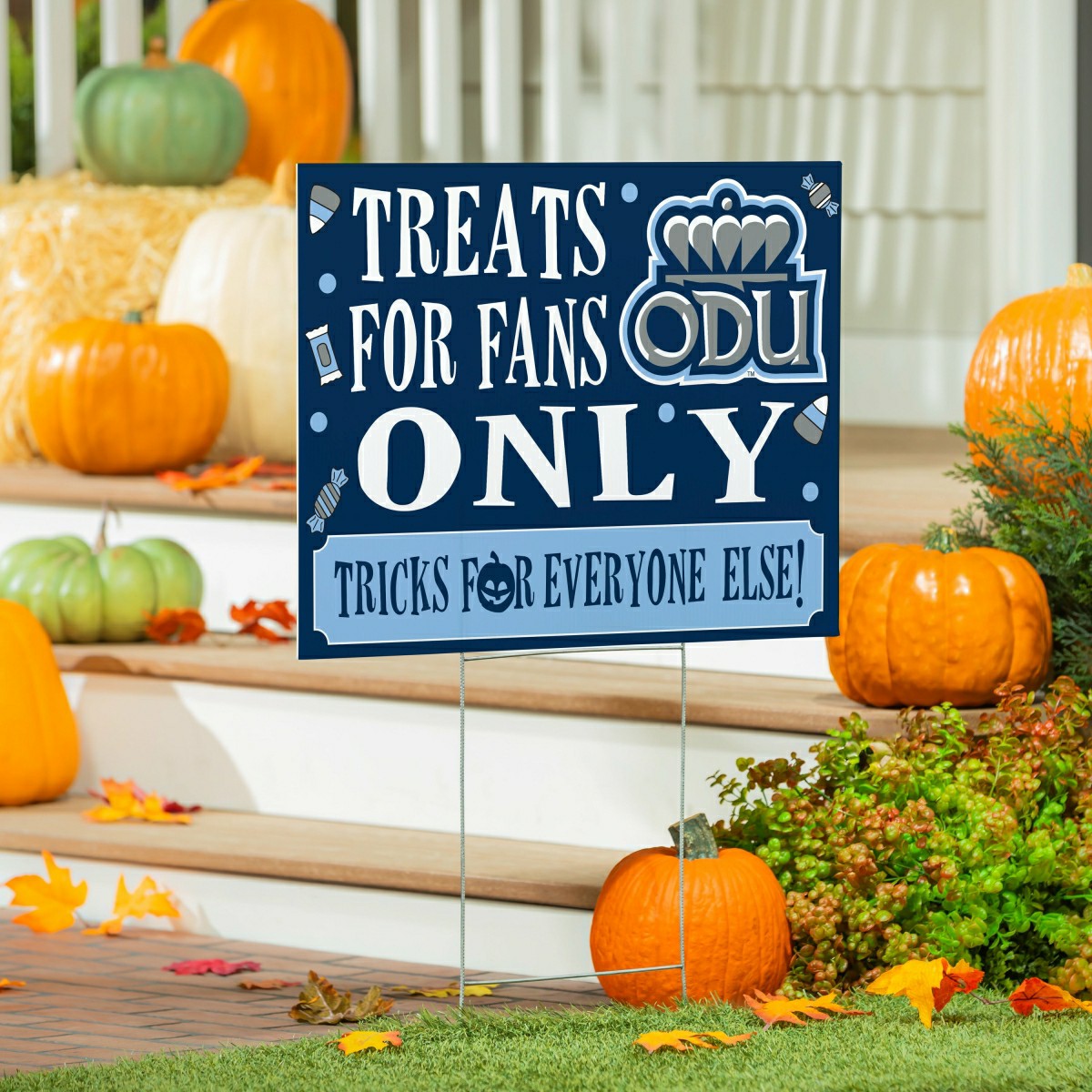 Old Dominion University Yard Sign, Halloween Treats for Fans - Collegiate Home