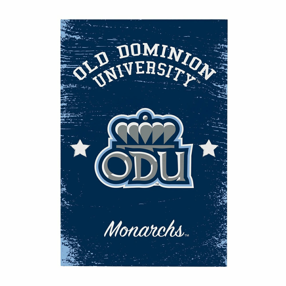 Old Dominion University Wood Wall Sign, 16x24 - Collegiate Home