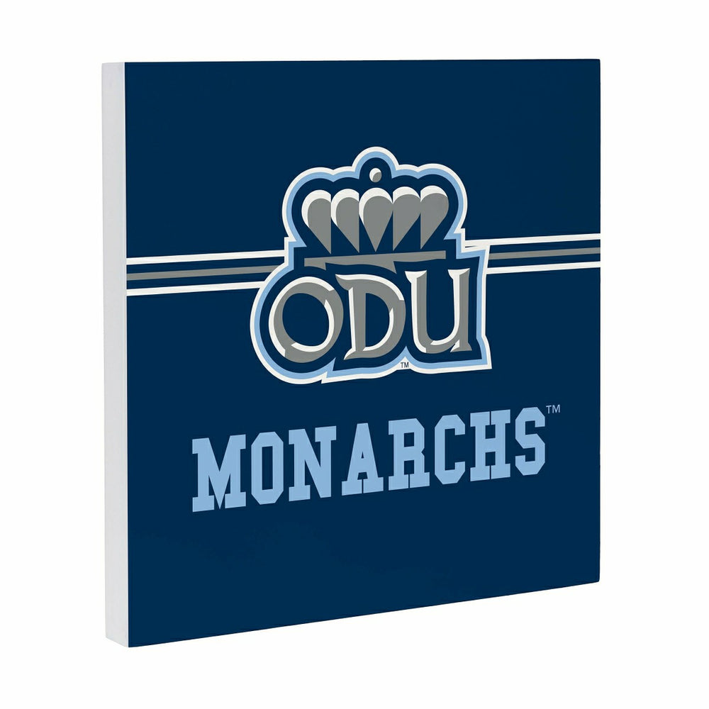 Old Dominion University Wood Wall Sign, 12x12 - Collegiate Home