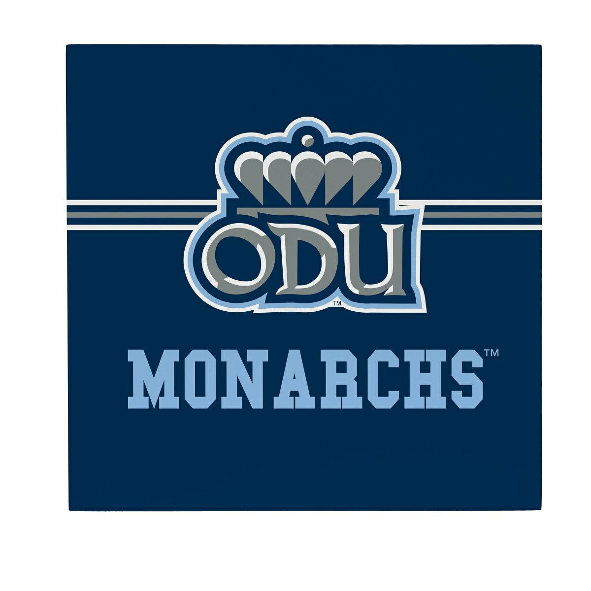 Old Dominion University Wood Wall Sign, 12x12 - Collegiate Home