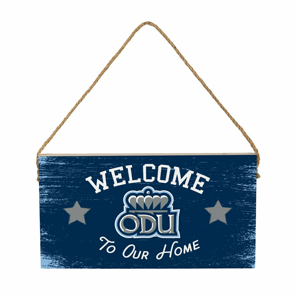 Old Dominion University Wood Wall Sign, 6x11 - Collegiate Home