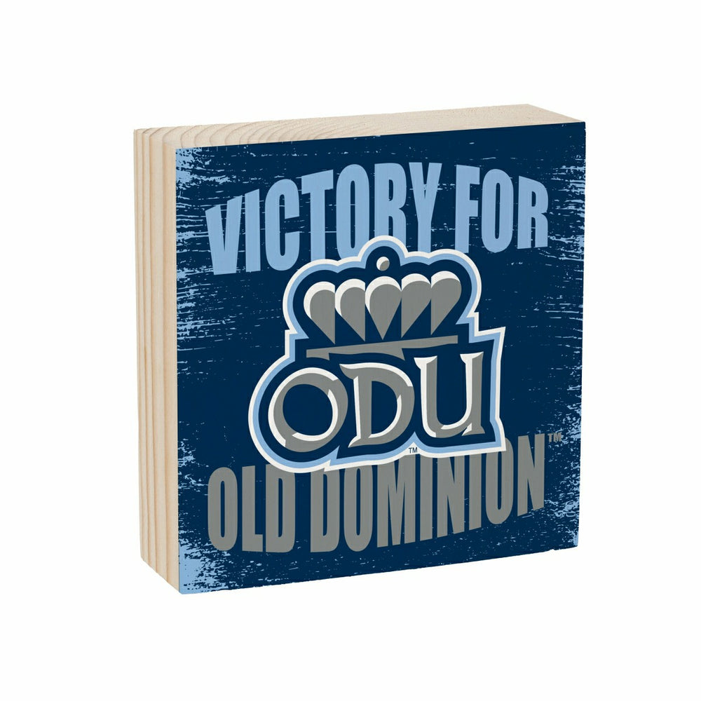 Old Dominion University Plock, Down Home Fans, 6x6 - Collegiate Home