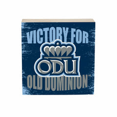 Old Dominion University Plock, Down Home Fans, 6x6 - Collegiate Home