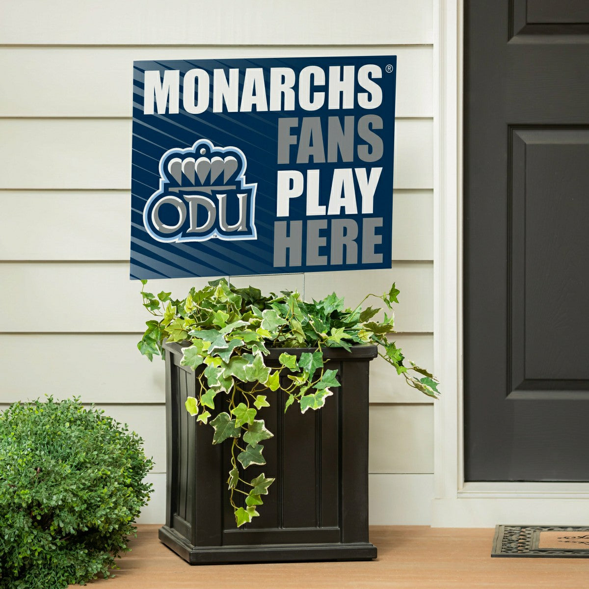 Old Dominion University Coroplast Yard Sign "Fans Play Here" - Collegiate Home