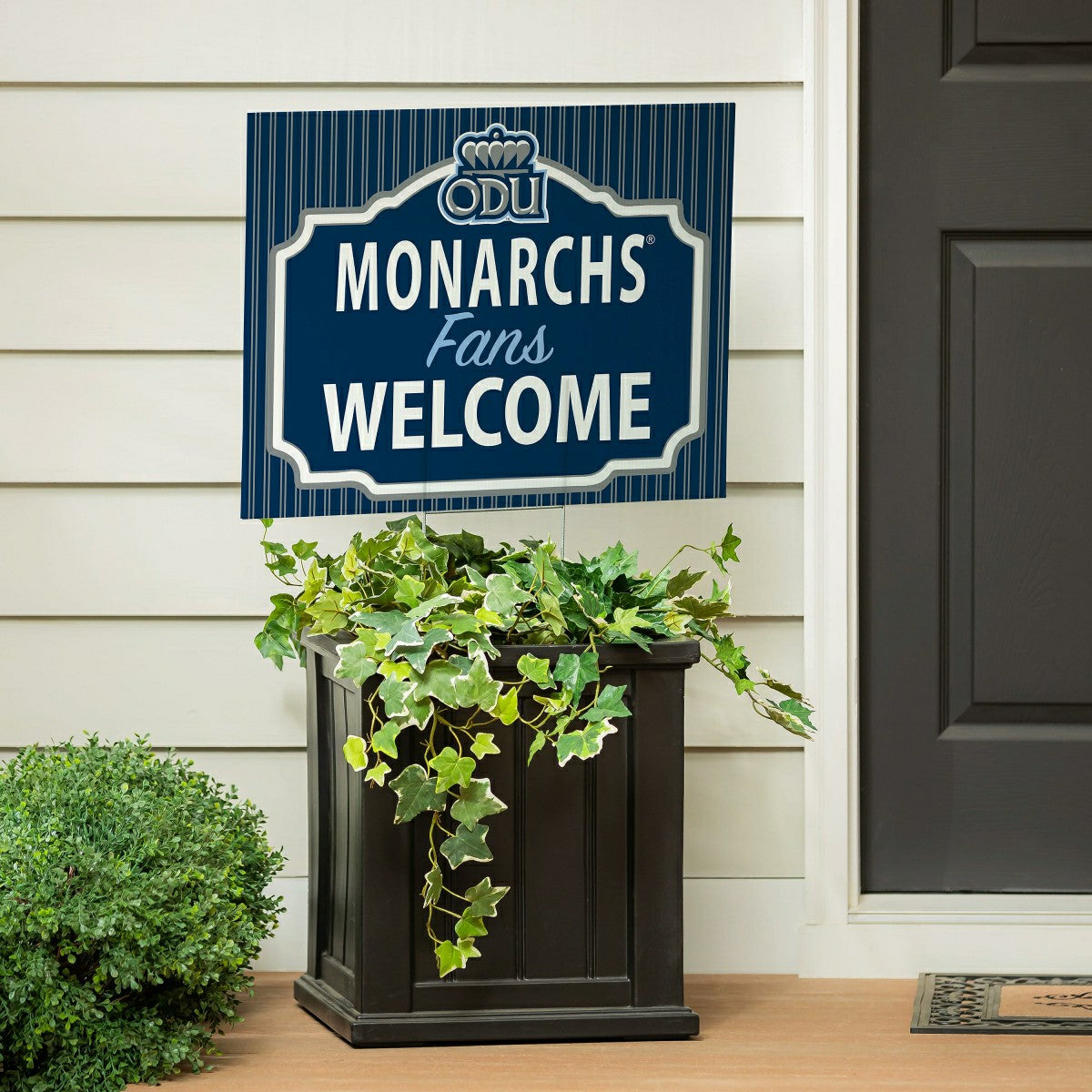 Old Dominion University Coroplast Yard Sign, "Fans Welcome" - Collegiate Home