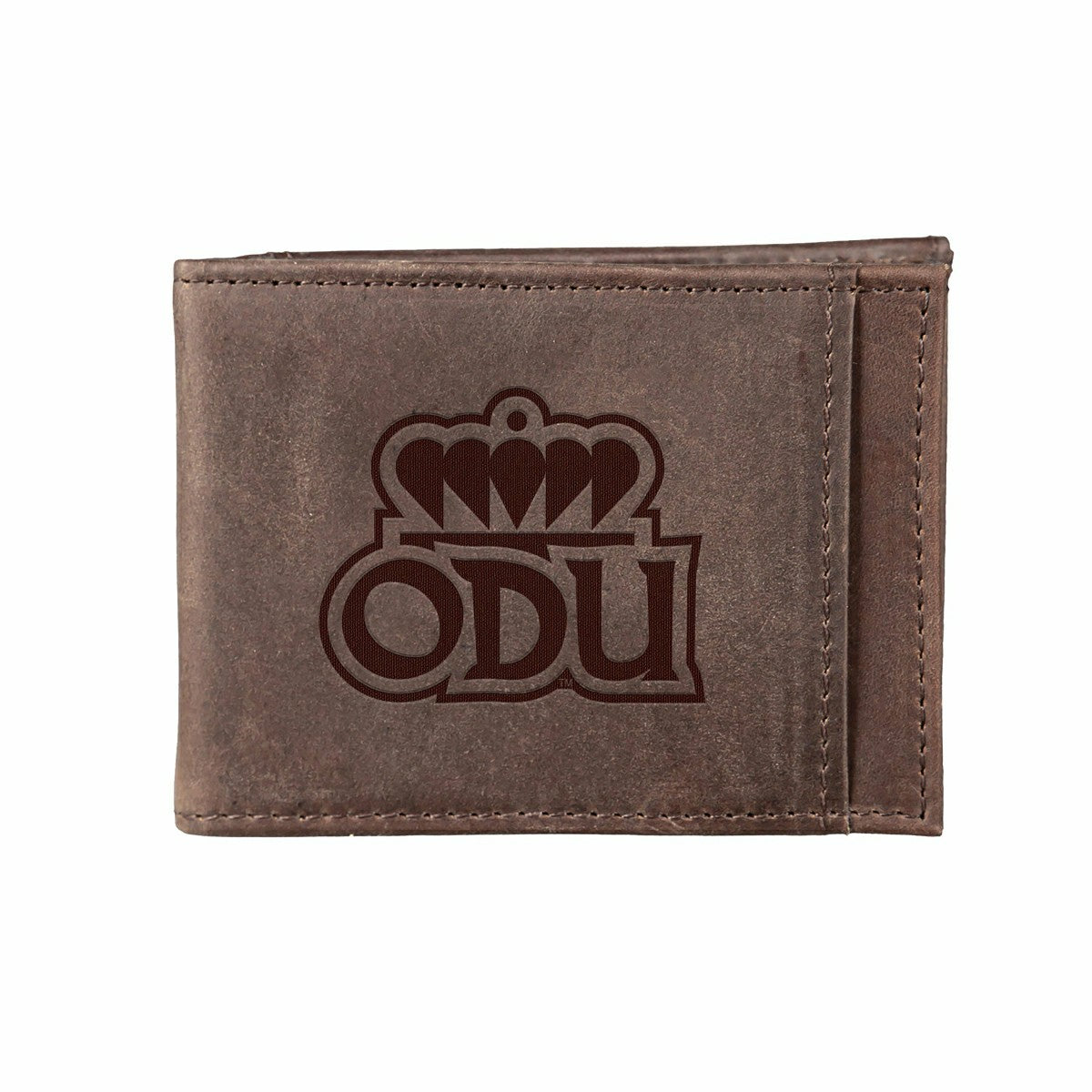 Front Pocket Wallet w/ RFID Blocking, Old Dominion University (ODU), B - Collegiate Home