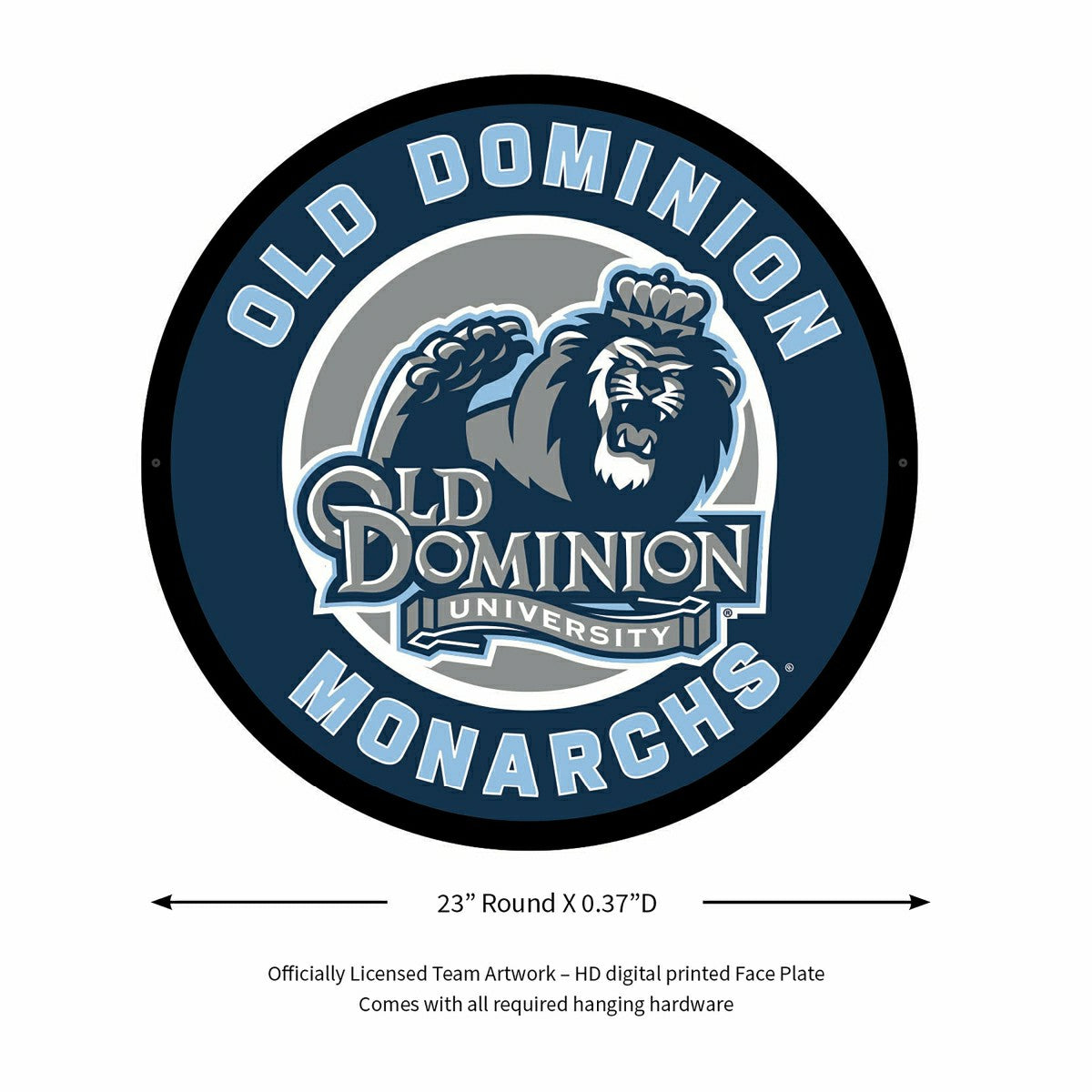 LED Wall Decor, Round, Old Dominion University - Collegiate Home