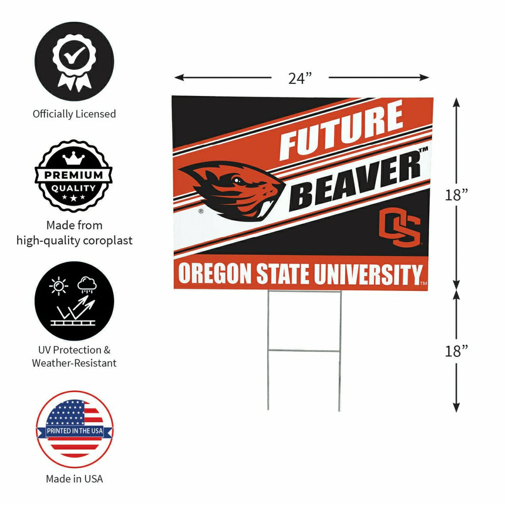 Oregon State University Coroplast Yard Sign, Future Student - Collegiate Home