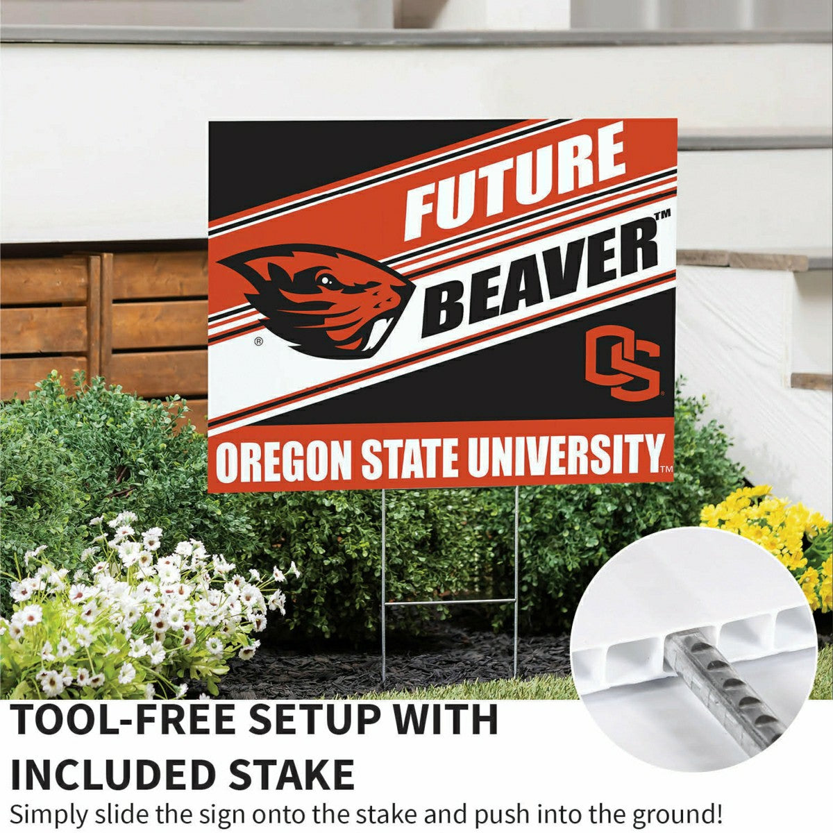 Oregon State University Coroplast Yard Sign, Future Student - Collegiate Home
