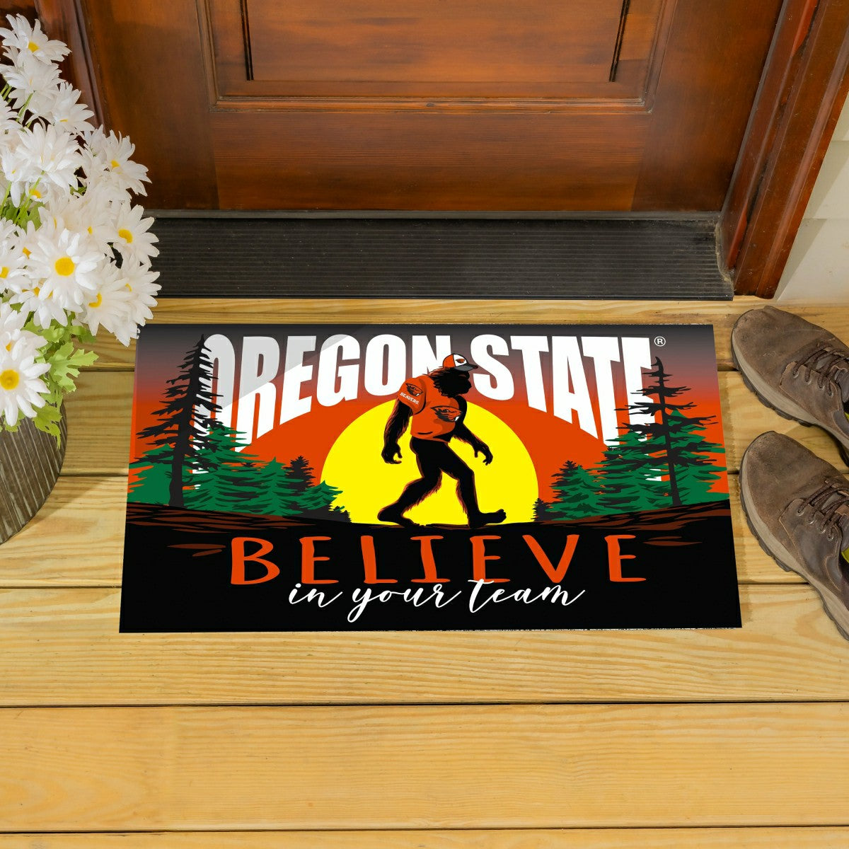 Oregon State University Bigfoot PVC Mat, 28"x16" - Collegiate