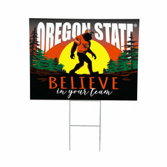 Oregon State University Yard Sign, Bigfoot - Collegiate Home