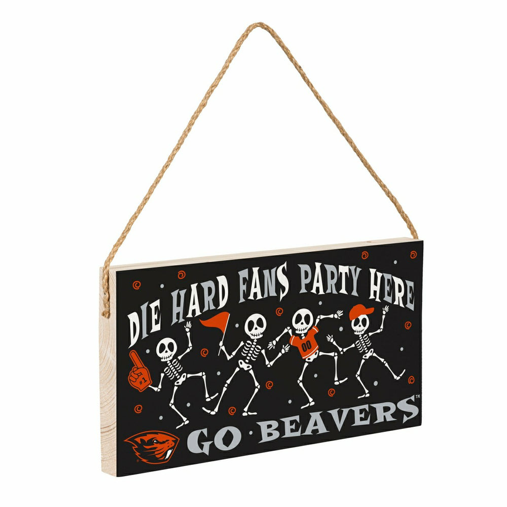 Oregon State University Halloween Wood Wall Sign, 6x11 - Collegiate Home
