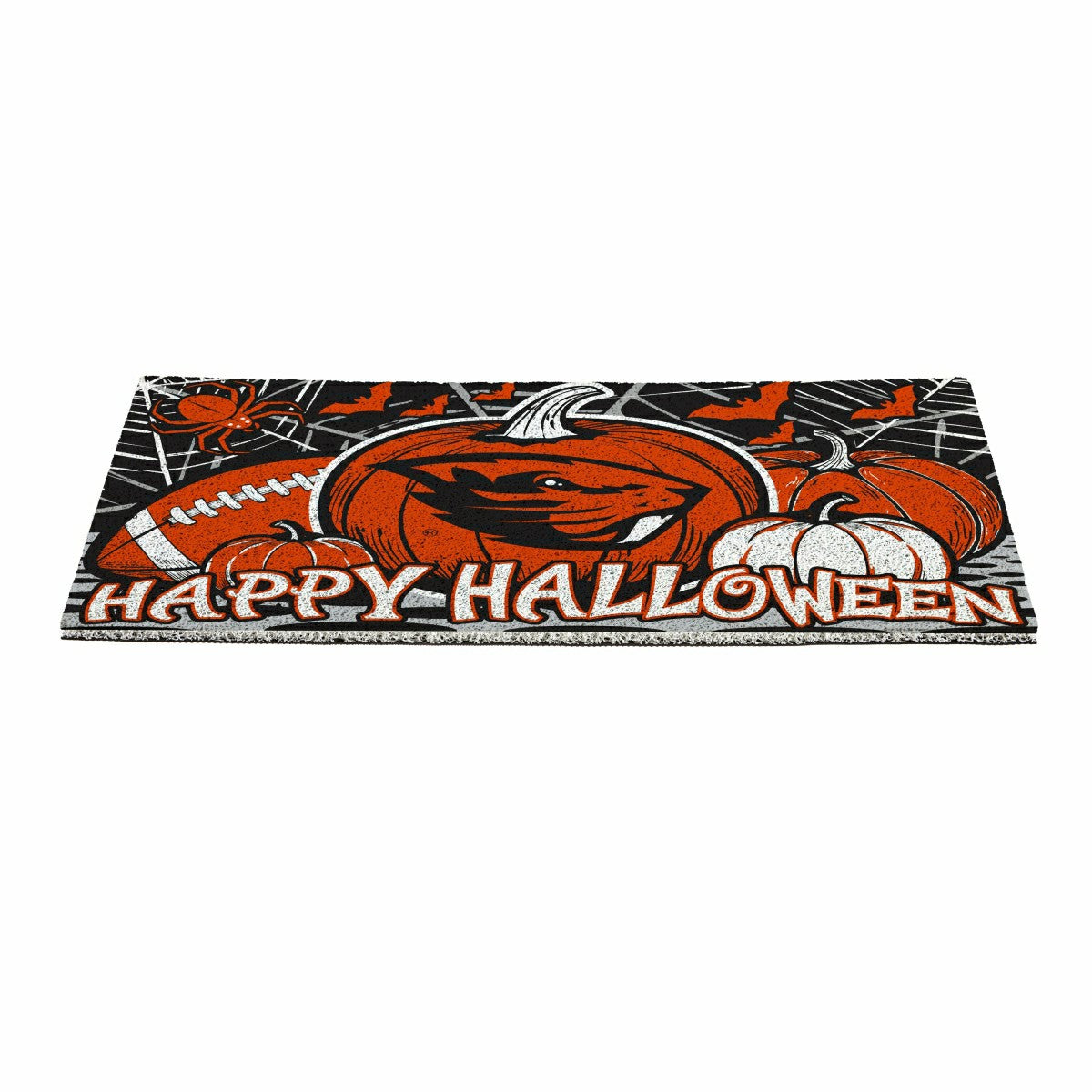 Oregon State University Halloween PVC Mat, 28"x16" - Collegiate
