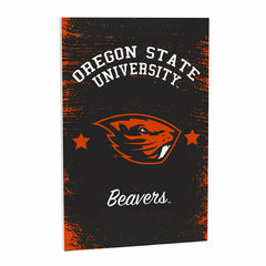 Oregon State University Wood Wall Sign, 16x24 - Collegiate Home