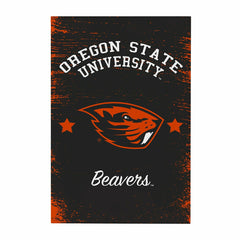 Oregon State University Wood Wall Sign, 16x24 - Collegiate Home